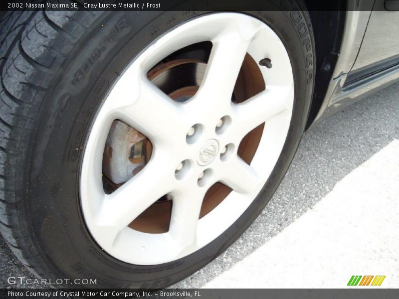 Gray Lustre Metallic / Frost 2002 Nissan Maxima SE