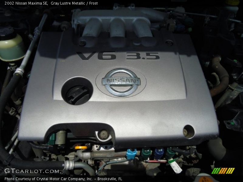 Gray Lustre Metallic / Frost 2002 Nissan Maxima SE