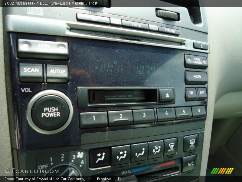 Gray Lustre Metallic / Frost 2002 Nissan Maxima SE