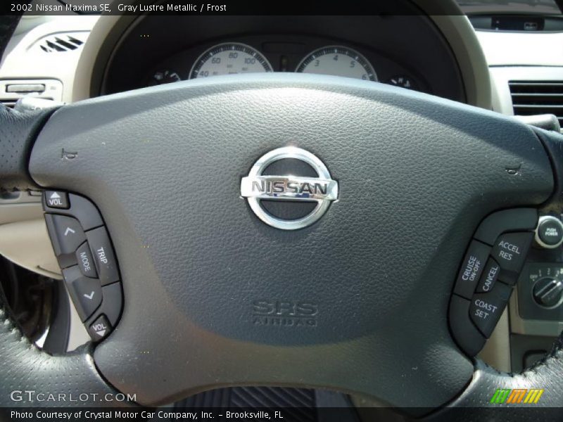 Gray Lustre Metallic / Frost 2002 Nissan Maxima SE