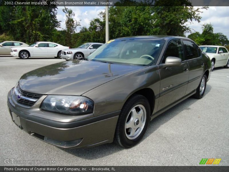 Medium Bronzemist Metallic / Neutral 2002 Chevrolet Impala LS