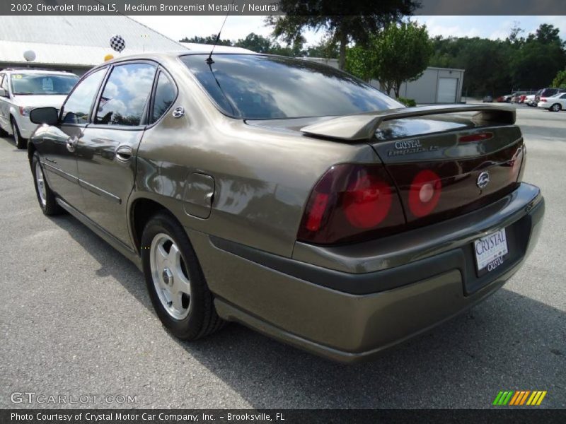 Medium Bronzemist Metallic / Neutral 2002 Chevrolet Impala LS