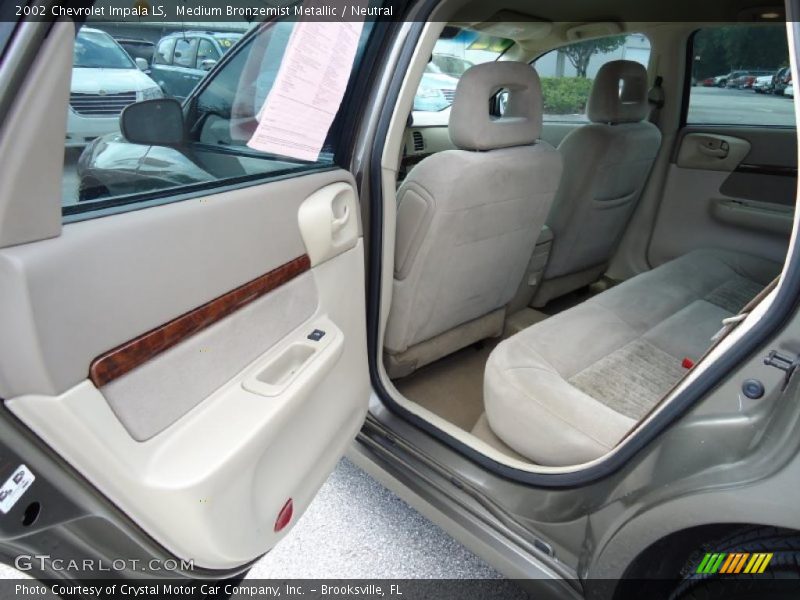 Medium Bronzemist Metallic / Neutral 2002 Chevrolet Impala LS