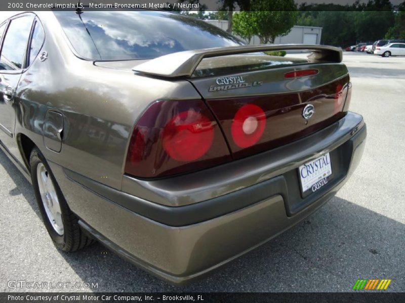 Medium Bronzemist Metallic / Neutral 2002 Chevrolet Impala LS
