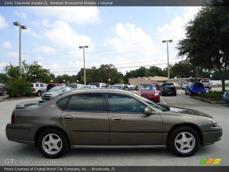 Medium Bronzemist Metallic / Neutral 2002 Chevrolet Impala LS