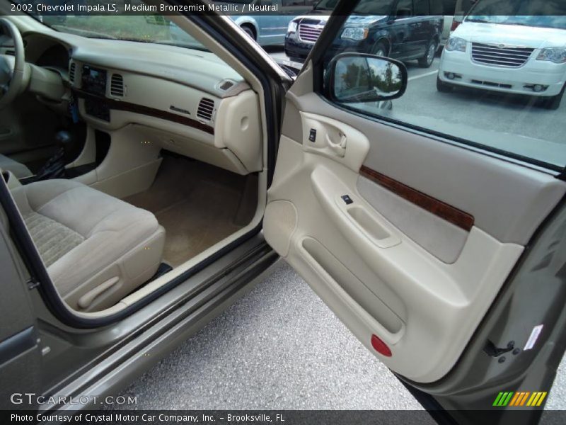 Medium Bronzemist Metallic / Neutral 2002 Chevrolet Impala LS