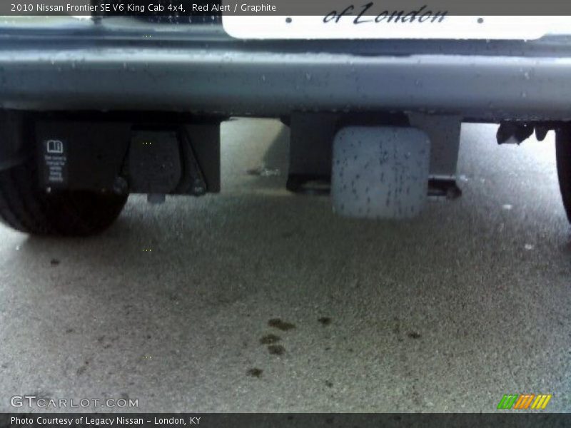 Red Alert / Graphite 2010 Nissan Frontier SE V6 King Cab 4x4