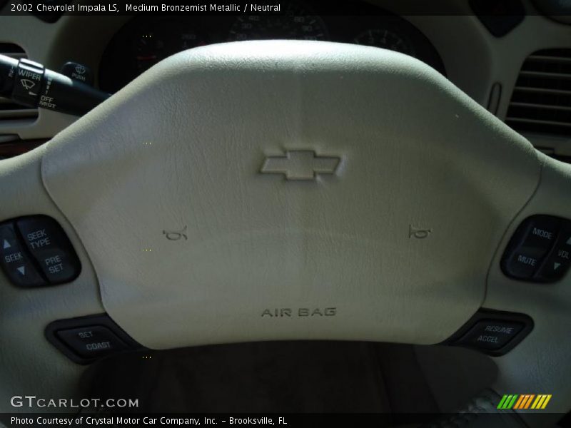 Medium Bronzemist Metallic / Neutral 2002 Chevrolet Impala LS