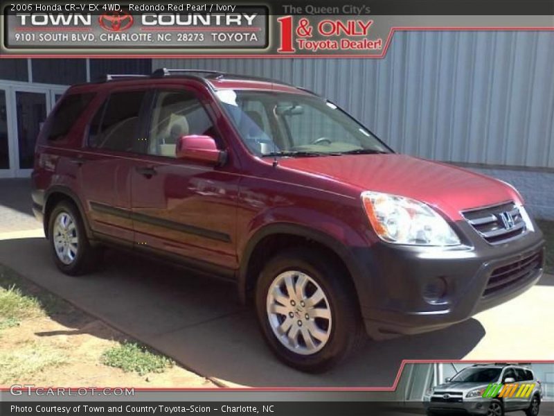 Redondo Red Pearl / Ivory 2006 Honda CR-V EX 4WD