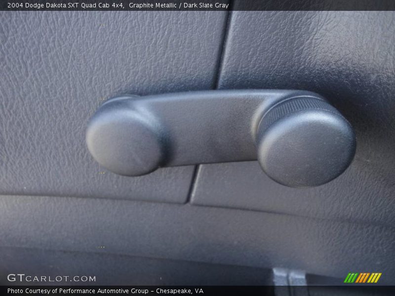 Graphite Metallic / Dark Slate Gray 2004 Dodge Dakota SXT Quad Cab 4x4