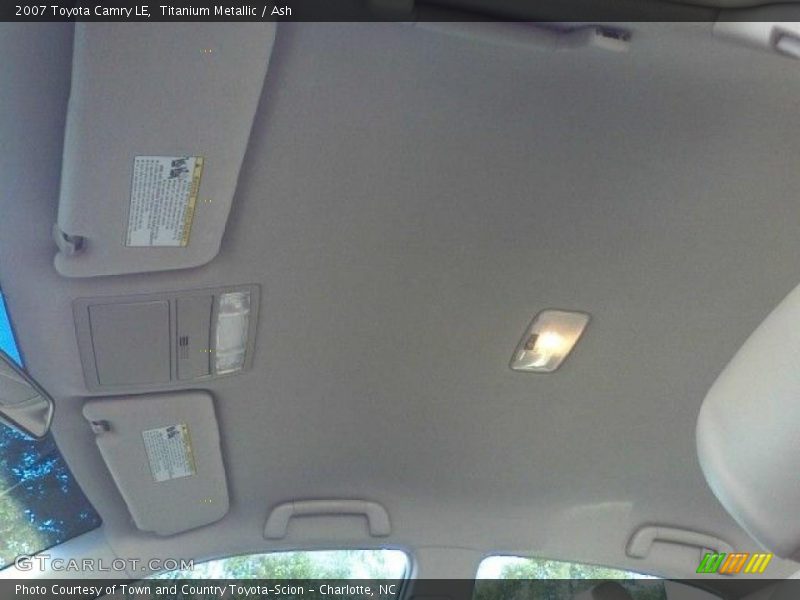 Titanium Metallic / Ash 2007 Toyota Camry LE