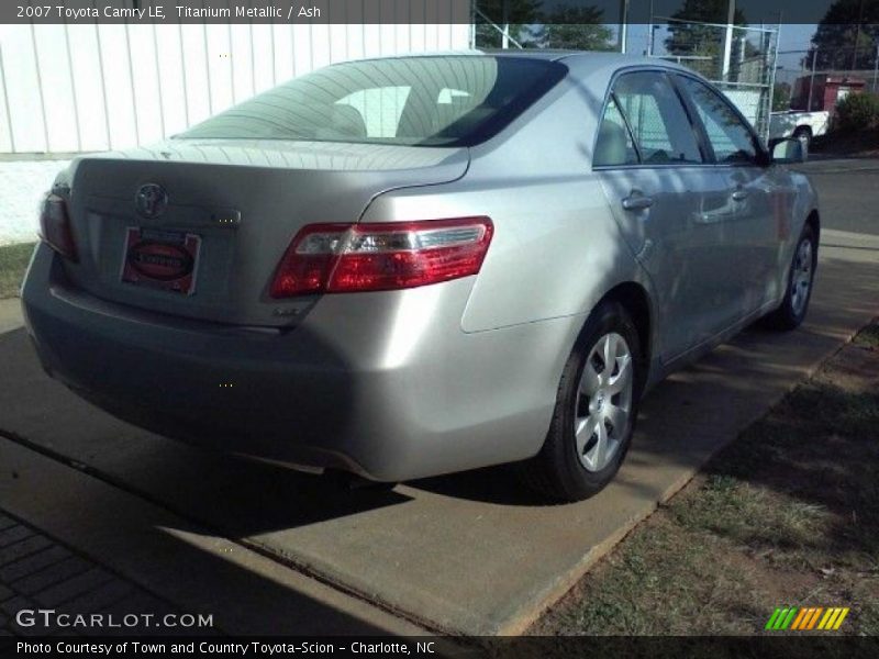 Titanium Metallic / Ash 2007 Toyota Camry LE