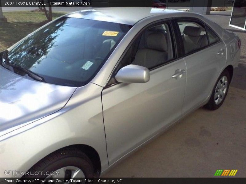 Titanium Metallic / Ash 2007 Toyota Camry LE
