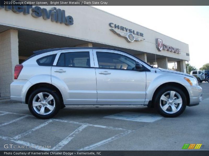 Bright Silver Metallic / Dark Slate Gray 2010 Dodge Caliber Uptown