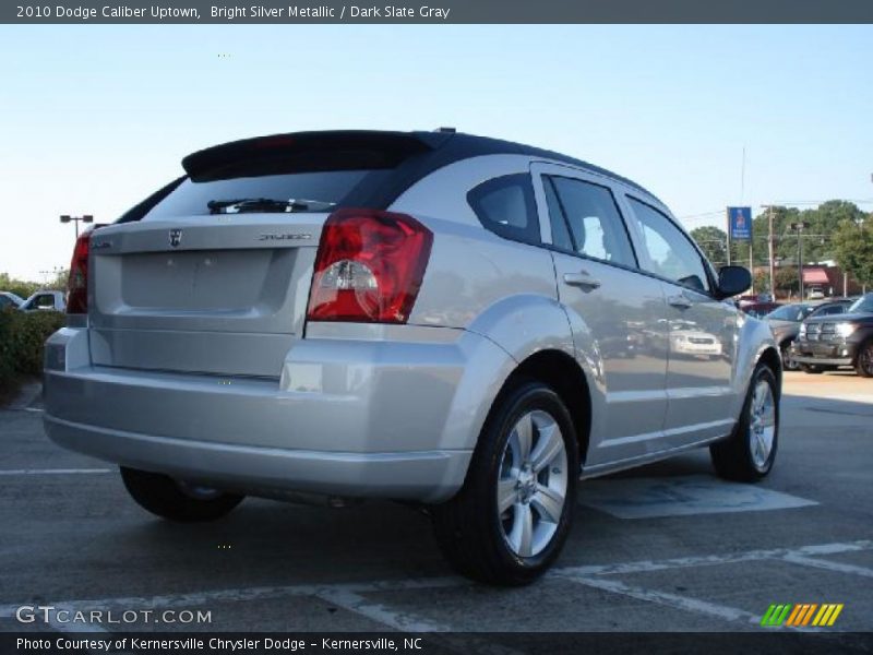 Bright Silver Metallic / Dark Slate Gray 2010 Dodge Caliber Uptown