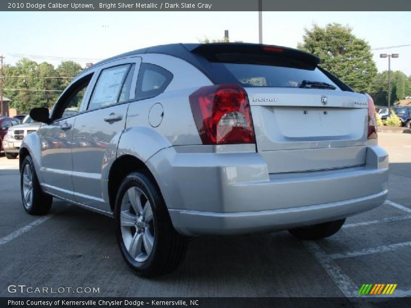 Bright Silver Metallic / Dark Slate Gray 2010 Dodge Caliber Uptown