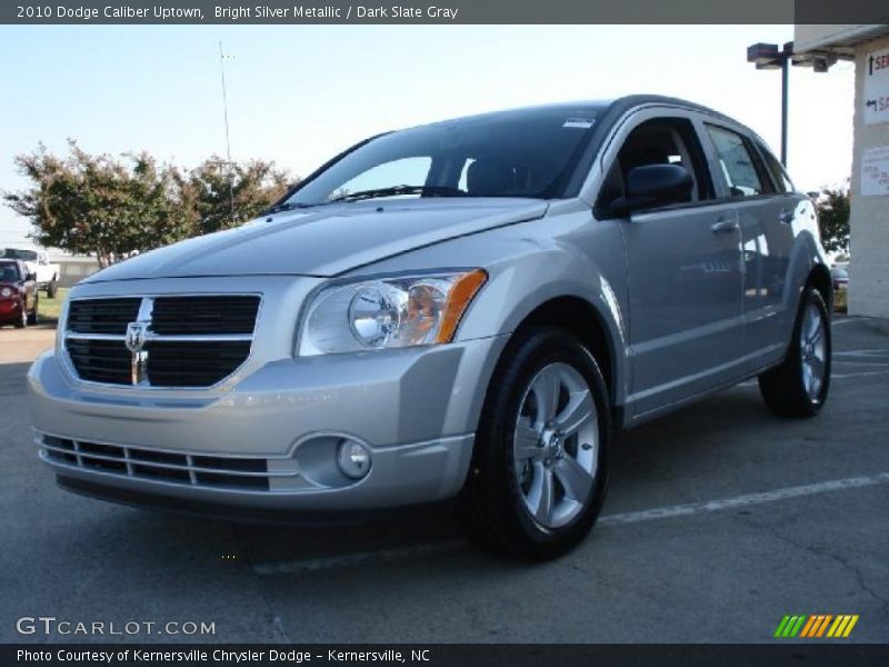 Bright Silver Metallic / Dark Slate Gray 2010 Dodge Caliber Uptown