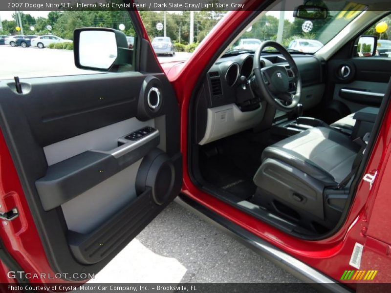 Inferno Red Crystal Pearl / Dark Slate Gray/Light Slate Gray 2007 Dodge Nitro SLT