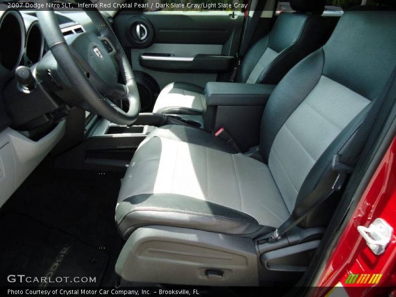 Inferno Red Crystal Pearl / Dark Slate Gray/Light Slate Gray 2007 Dodge Nitro SLT
