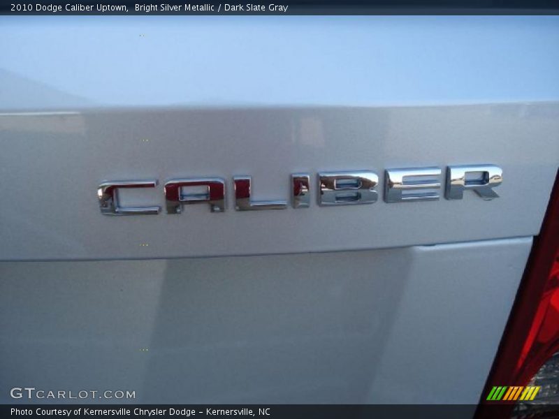 Bright Silver Metallic / Dark Slate Gray 2010 Dodge Caliber Uptown