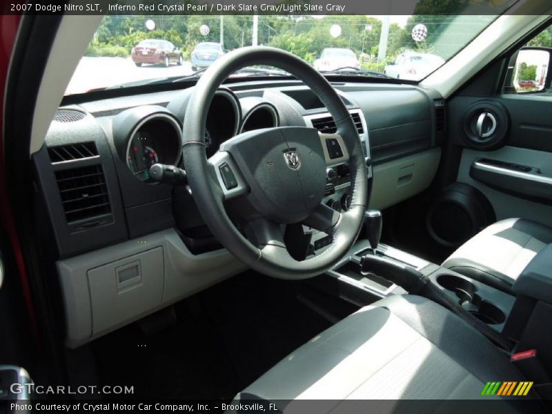 Inferno Red Crystal Pearl / Dark Slate Gray/Light Slate Gray 2007 Dodge Nitro SLT