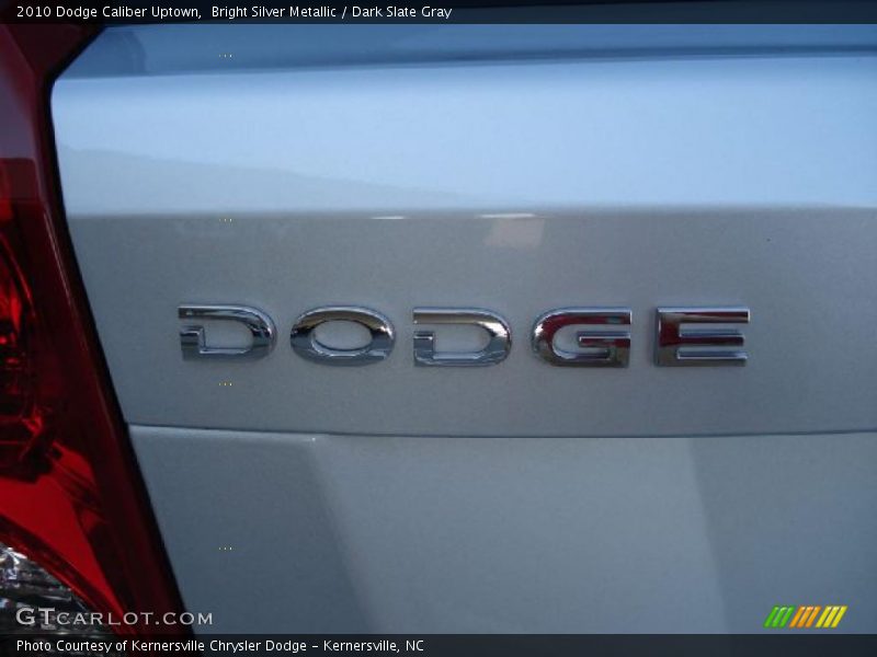 Bright Silver Metallic / Dark Slate Gray 2010 Dodge Caliber Uptown