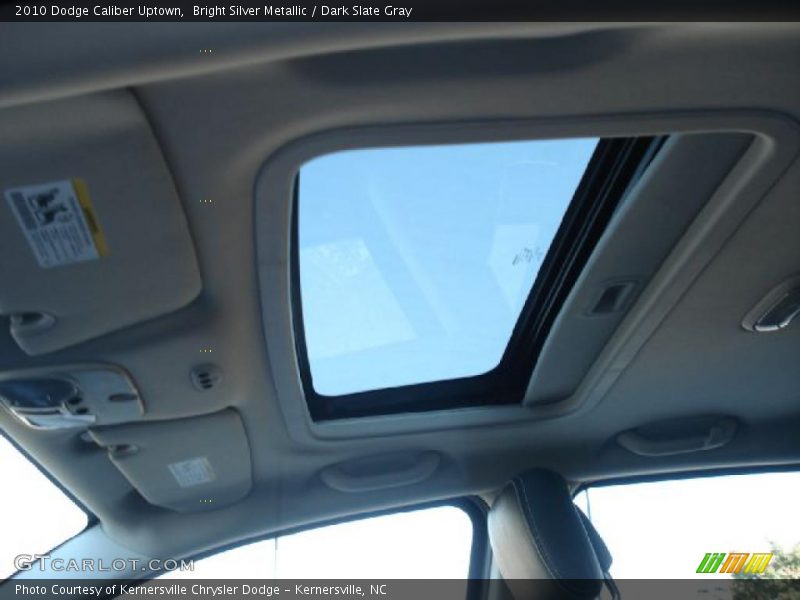 Bright Silver Metallic / Dark Slate Gray 2010 Dodge Caliber Uptown