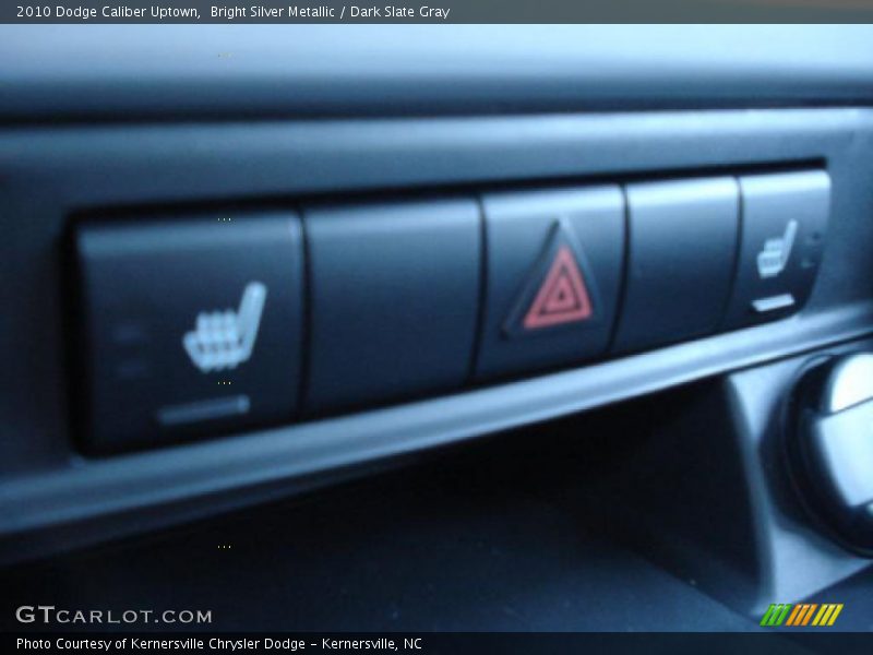 Bright Silver Metallic / Dark Slate Gray 2010 Dodge Caliber Uptown