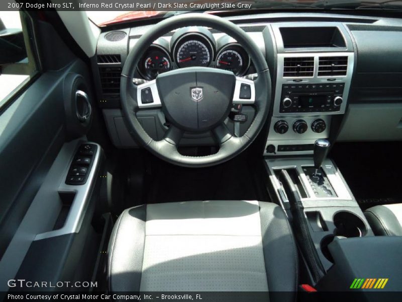Inferno Red Crystal Pearl / Dark Slate Gray/Light Slate Gray 2007 Dodge Nitro SLT