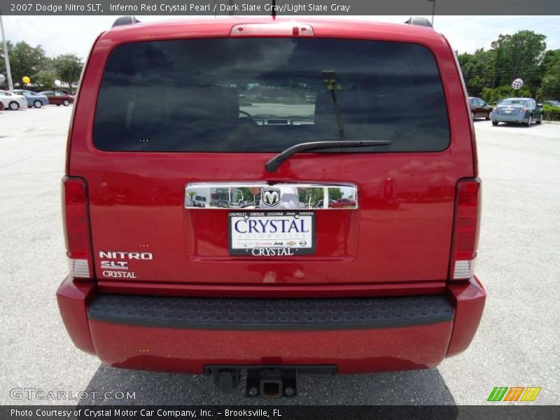 Inferno Red Crystal Pearl / Dark Slate Gray/Light Slate Gray 2007 Dodge Nitro SLT