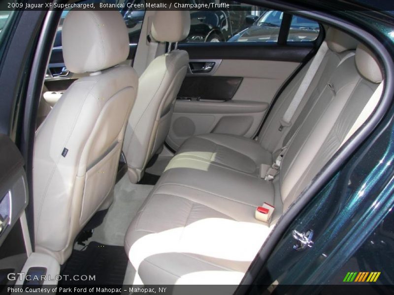 Botanical Green Metallic / Champagne/Truffle 2009 Jaguar XF Supercharged