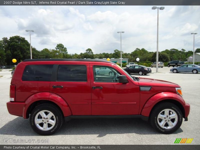 Inferno Red Crystal Pearl / Dark Slate Gray/Light Slate Gray 2007 Dodge Nitro SLT