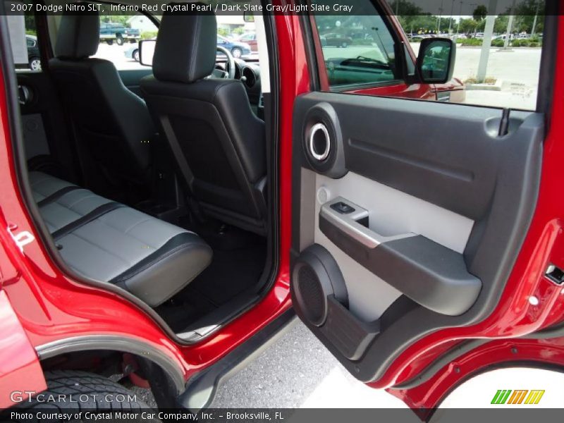 Inferno Red Crystal Pearl / Dark Slate Gray/Light Slate Gray 2007 Dodge Nitro SLT