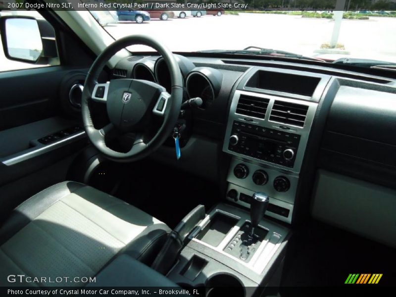 Inferno Red Crystal Pearl / Dark Slate Gray/Light Slate Gray 2007 Dodge Nitro SLT