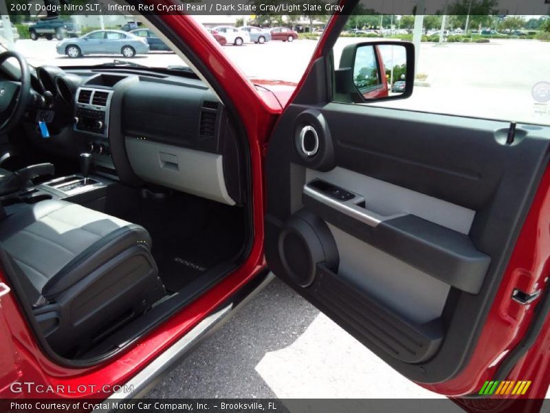 Inferno Red Crystal Pearl / Dark Slate Gray/Light Slate Gray 2007 Dodge Nitro SLT