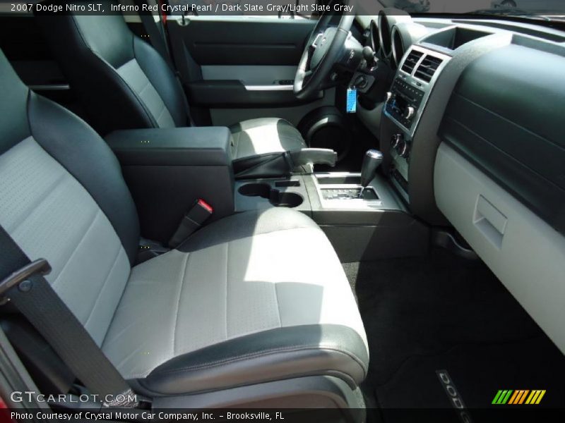 Inferno Red Crystal Pearl / Dark Slate Gray/Light Slate Gray 2007 Dodge Nitro SLT