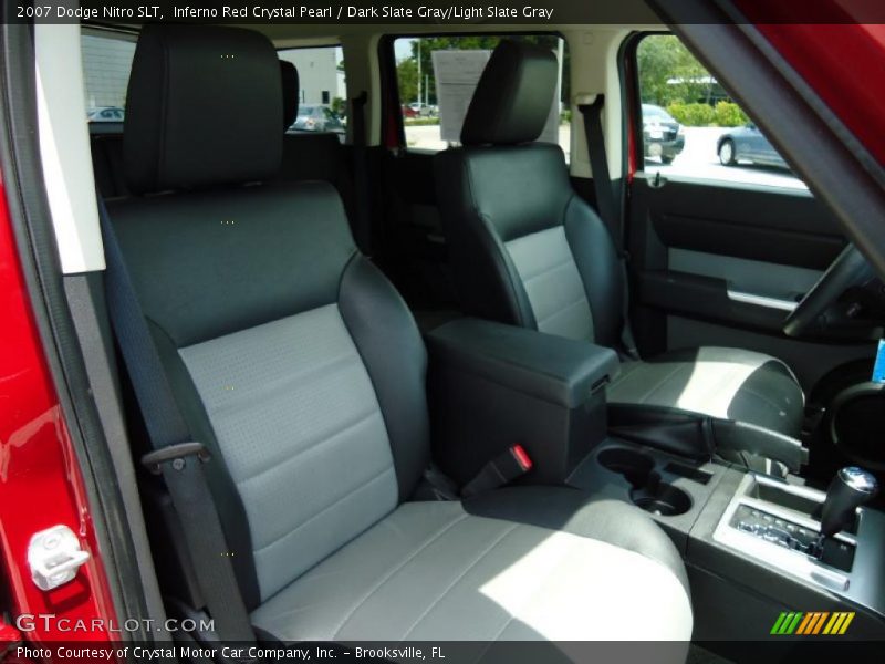 Inferno Red Crystal Pearl / Dark Slate Gray/Light Slate Gray 2007 Dodge Nitro SLT