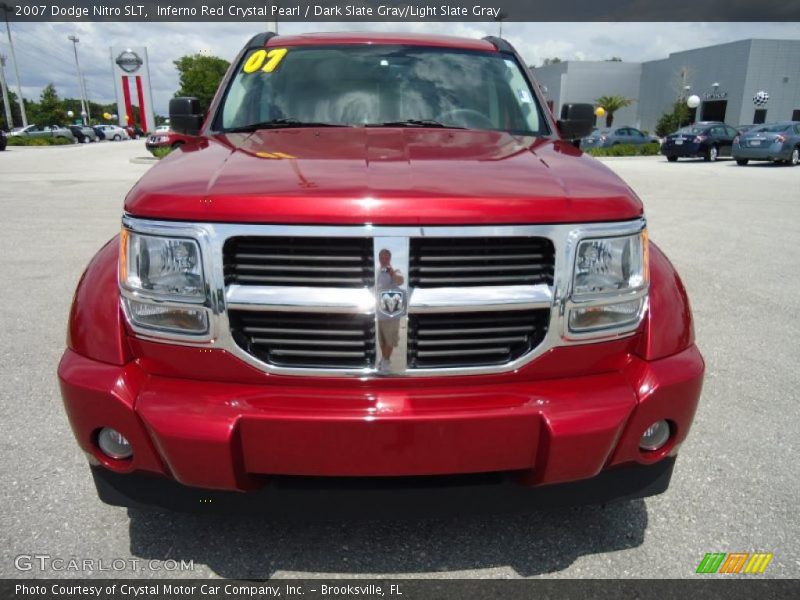 Inferno Red Crystal Pearl / Dark Slate Gray/Light Slate Gray 2007 Dodge Nitro SLT