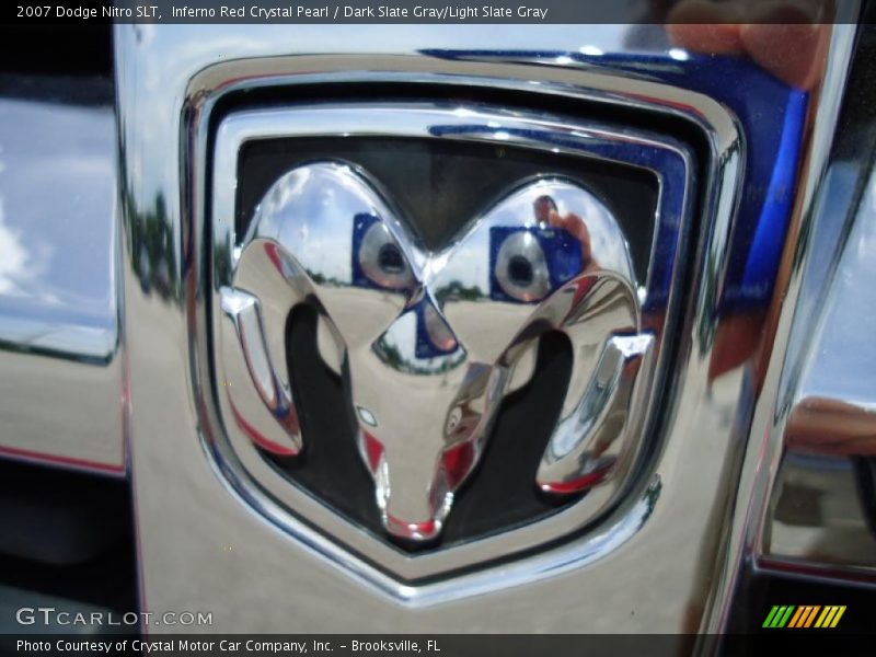 Inferno Red Crystal Pearl / Dark Slate Gray/Light Slate Gray 2007 Dodge Nitro SLT