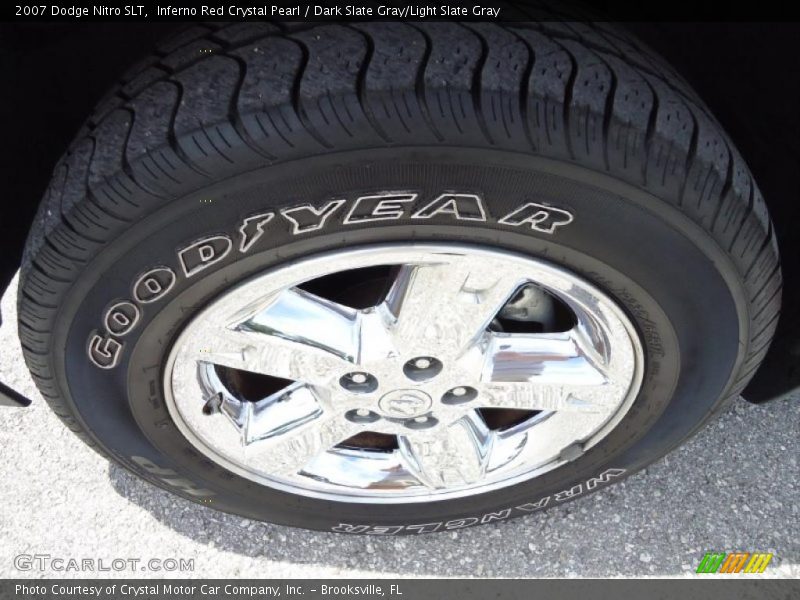 Inferno Red Crystal Pearl / Dark Slate Gray/Light Slate Gray 2007 Dodge Nitro SLT
