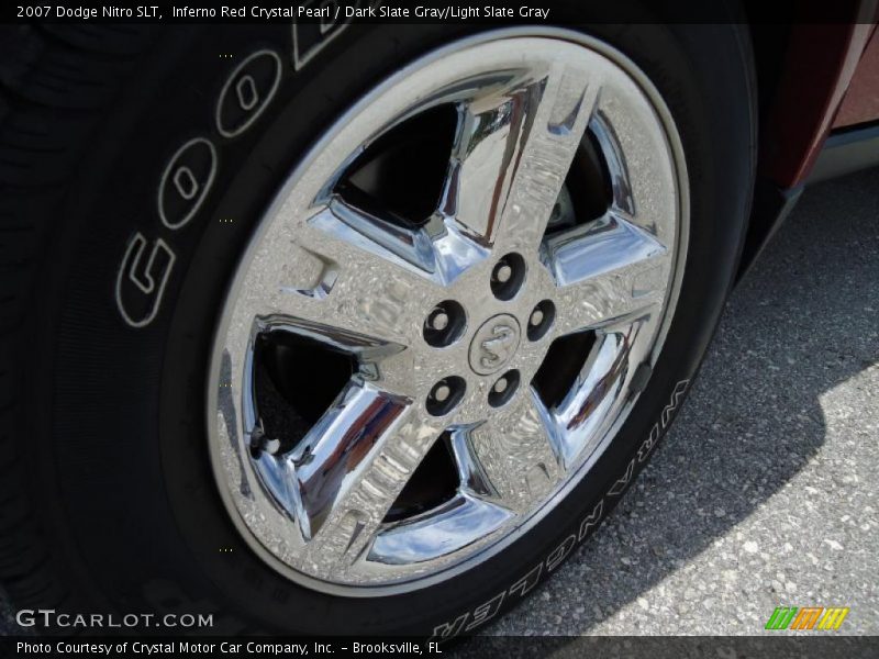 Inferno Red Crystal Pearl / Dark Slate Gray/Light Slate Gray 2007 Dodge Nitro SLT
