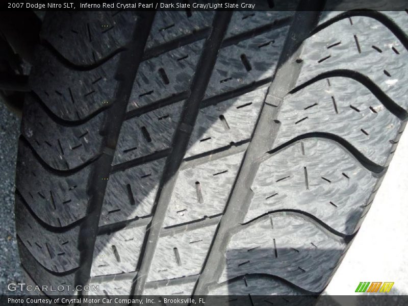 Inferno Red Crystal Pearl / Dark Slate Gray/Light Slate Gray 2007 Dodge Nitro SLT