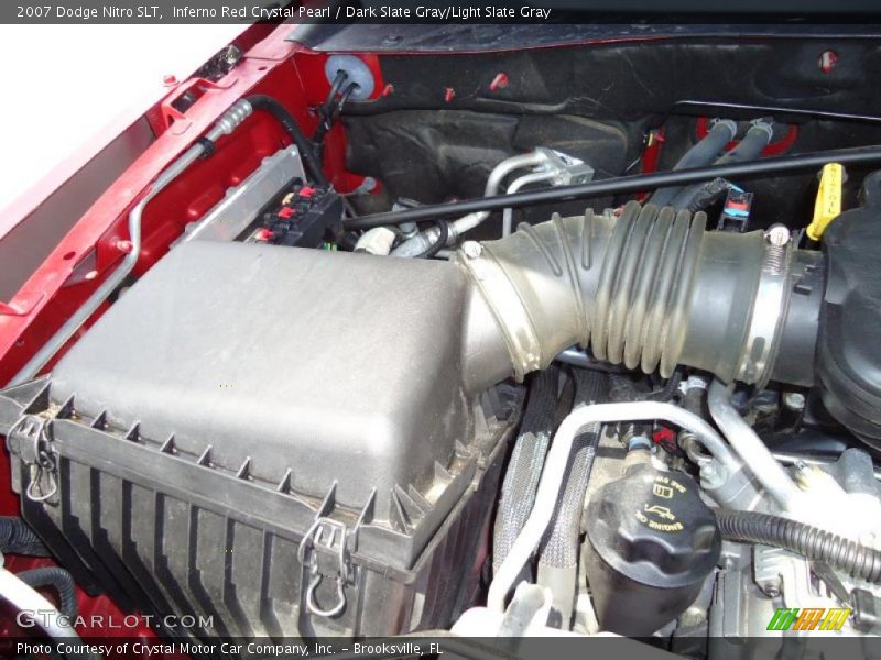Inferno Red Crystal Pearl / Dark Slate Gray/Light Slate Gray 2007 Dodge Nitro SLT