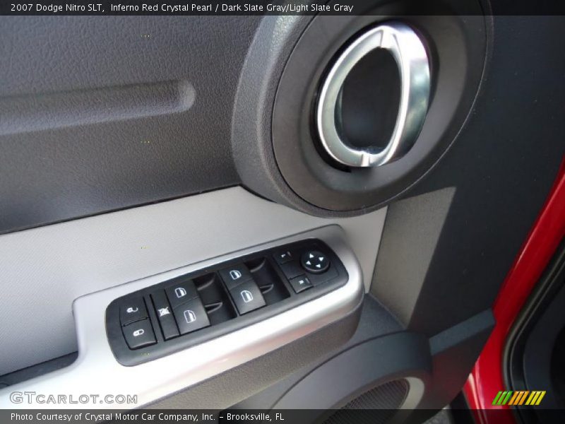 Inferno Red Crystal Pearl / Dark Slate Gray/Light Slate Gray 2007 Dodge Nitro SLT