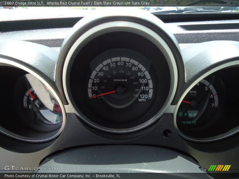 Inferno Red Crystal Pearl / Dark Slate Gray/Light Slate Gray 2007 Dodge Nitro SLT