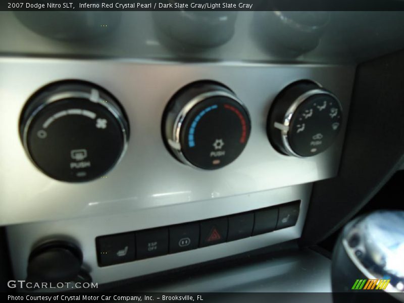 Inferno Red Crystal Pearl / Dark Slate Gray/Light Slate Gray 2007 Dodge Nitro SLT