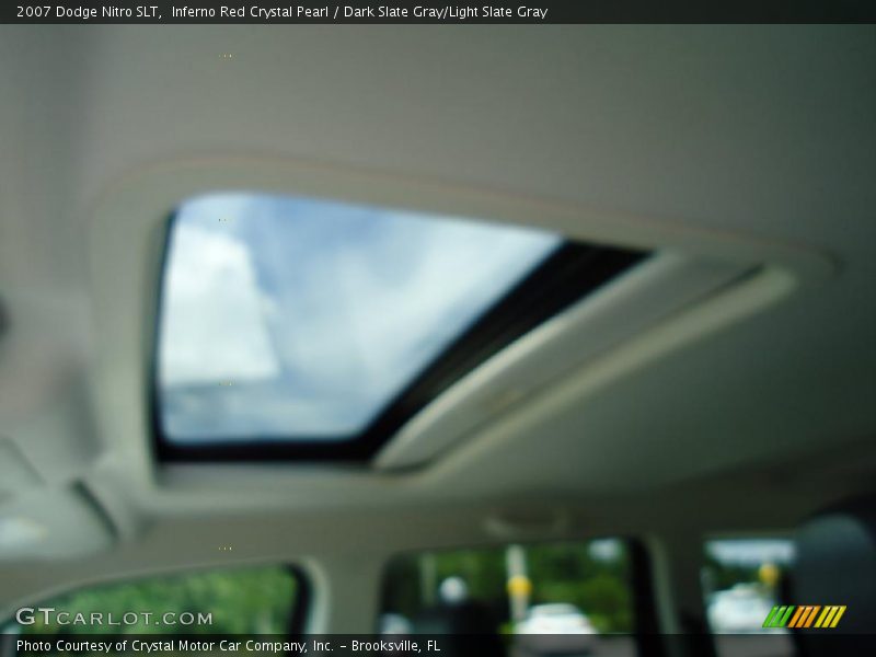 Inferno Red Crystal Pearl / Dark Slate Gray/Light Slate Gray 2007 Dodge Nitro SLT