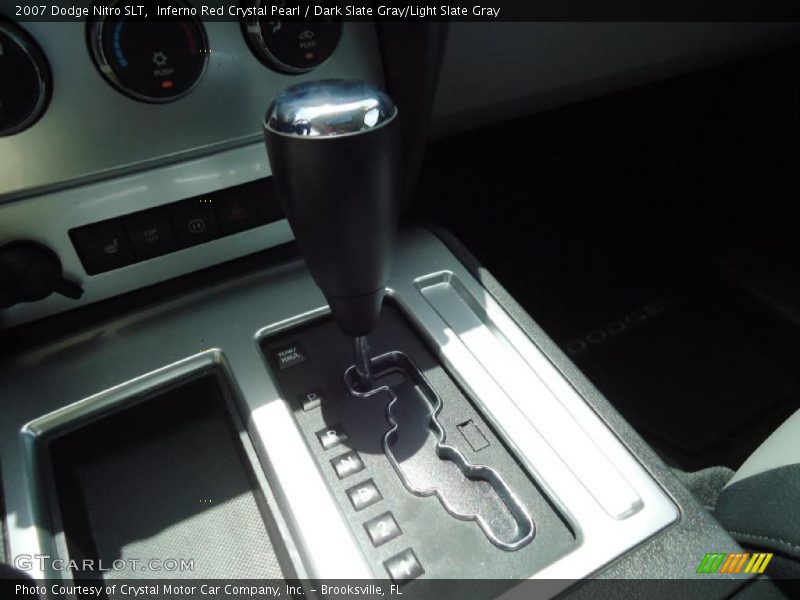 Inferno Red Crystal Pearl / Dark Slate Gray/Light Slate Gray 2007 Dodge Nitro SLT