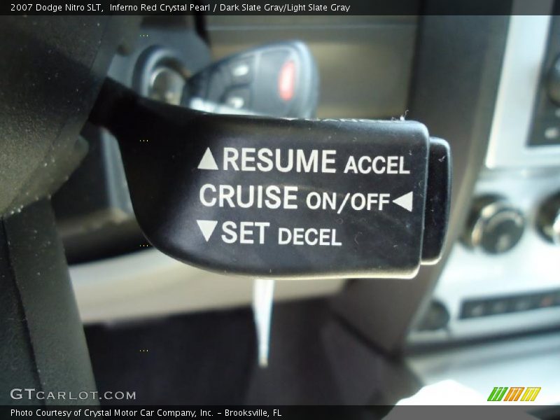 Inferno Red Crystal Pearl / Dark Slate Gray/Light Slate Gray 2007 Dodge Nitro SLT