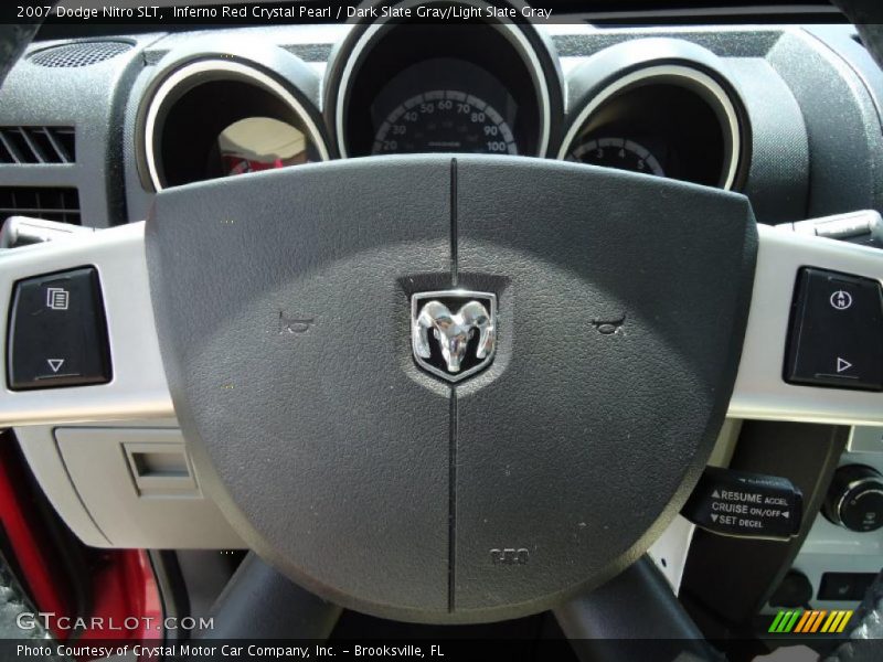 Inferno Red Crystal Pearl / Dark Slate Gray/Light Slate Gray 2007 Dodge Nitro SLT